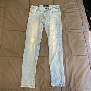 Hollister Light Blue Ripped Jeans / Size w29 l32